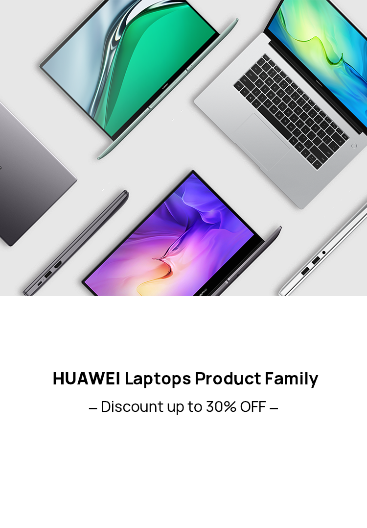 Buy Laptops UP TO 30 OFF MateBook Series HUAWEI KSA